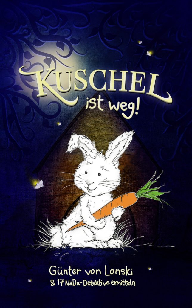 Coverdesign KUSCHEL ist weg Coverdesign Kinderbuch Kuschel ist weg